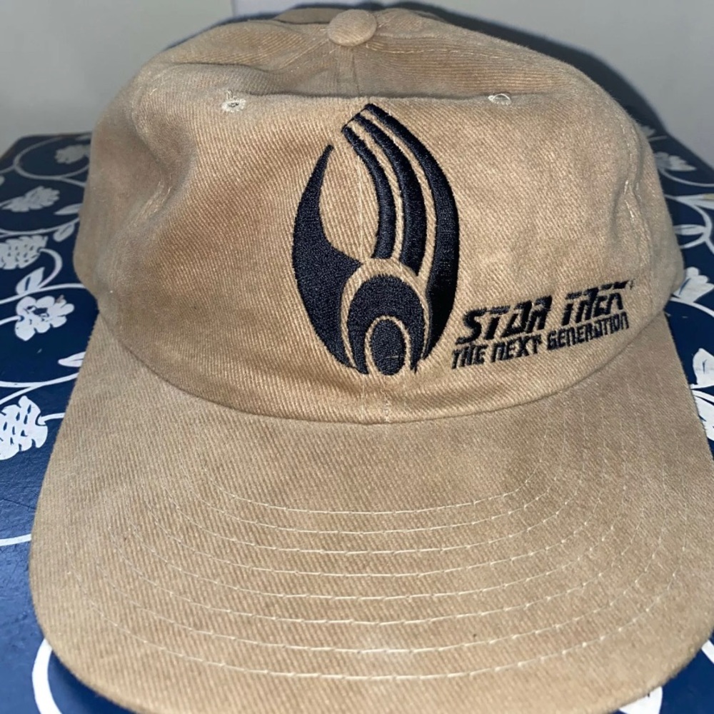 Vintage Star Trek The Next Generation 5 Panel Hat By American Needle Quality